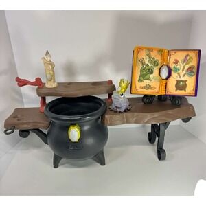 Little Tikes Magic Workshop w/ Cauldron, Frog Spellbook Mushroom- WORKS- No Plug